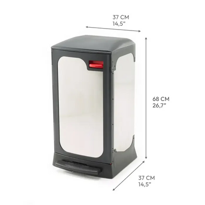 inox poignée rouge