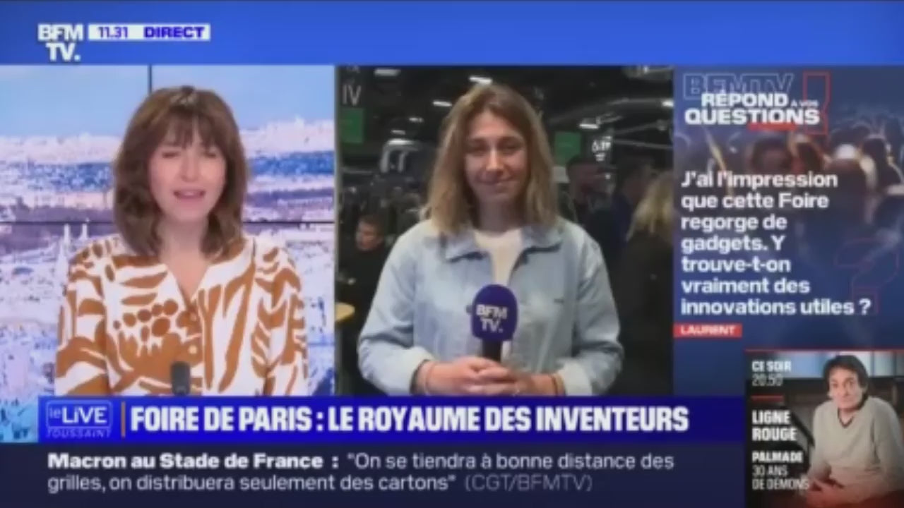 Video laden: Binzys Auftritt auf BFM TV